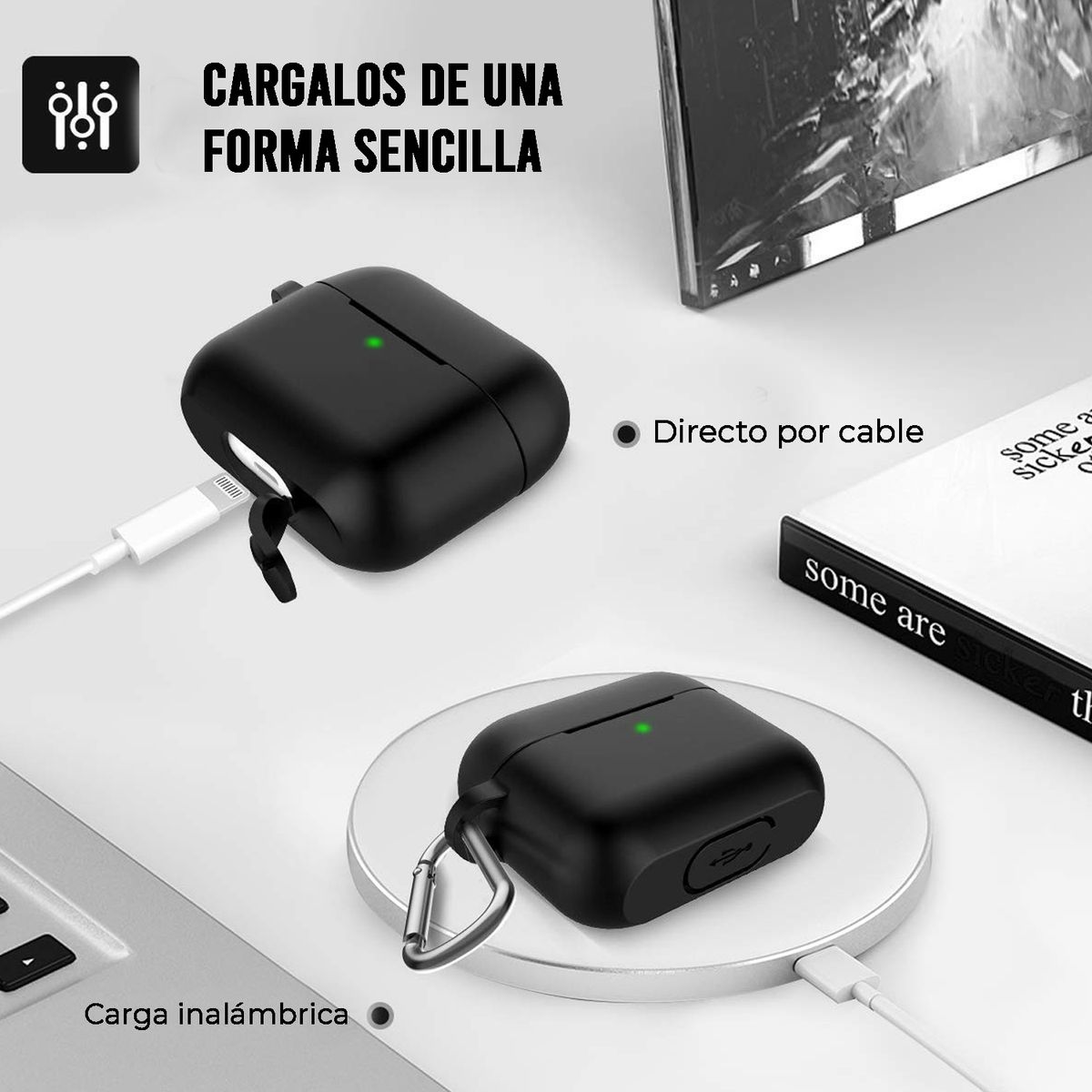GENERICO - Funda para Airpods Pro 3era Generación Antigolpes