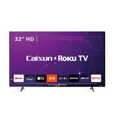 CAIXUN - Smart TV LED 32 HD Roku TV C32V1HR Nuevo caja dañada