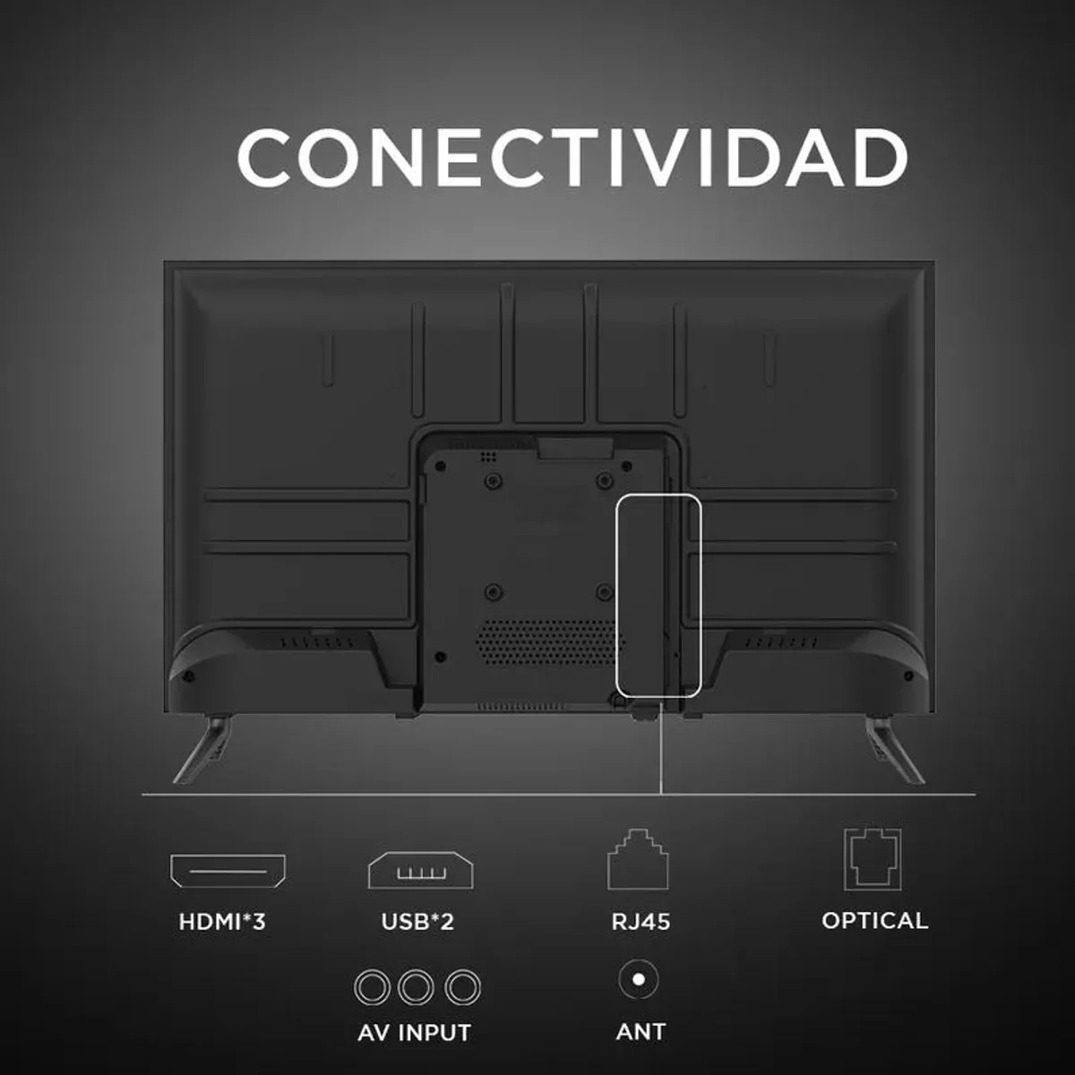 CAIXUN - Smart TV Caixun LED 32 HD Roku TV C32V1HR Nuevo caja dañada