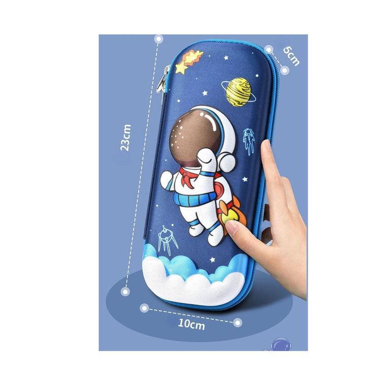 Estuche Escolar para lapices y Utiles Astronauta