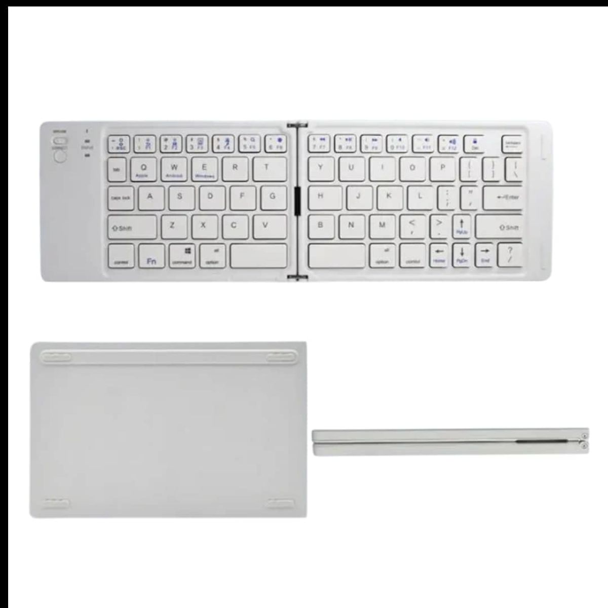 GENERICO - Mini Teclado Plegable Inalámbrico Bluetooth Teléfono Tablet