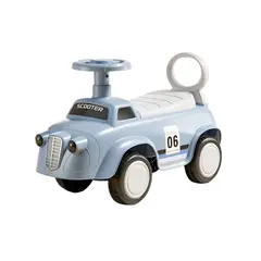 BABYLUNA - Andador Correpasillos Auto Infantil Con Música Azul