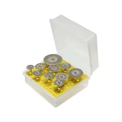 GENERICO - 10 Discos Corte Diamante Abrasivos Para Dremel Mini Torno