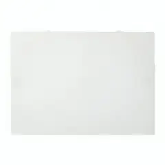 AUCA - Pack 3 Carpeta PVC Cartera con Elástico Transparente