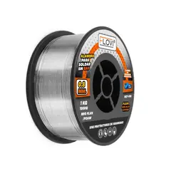 GENERICO - Alambre Para Soldar Sin Gas 0,8mm 1 Kg Flovi