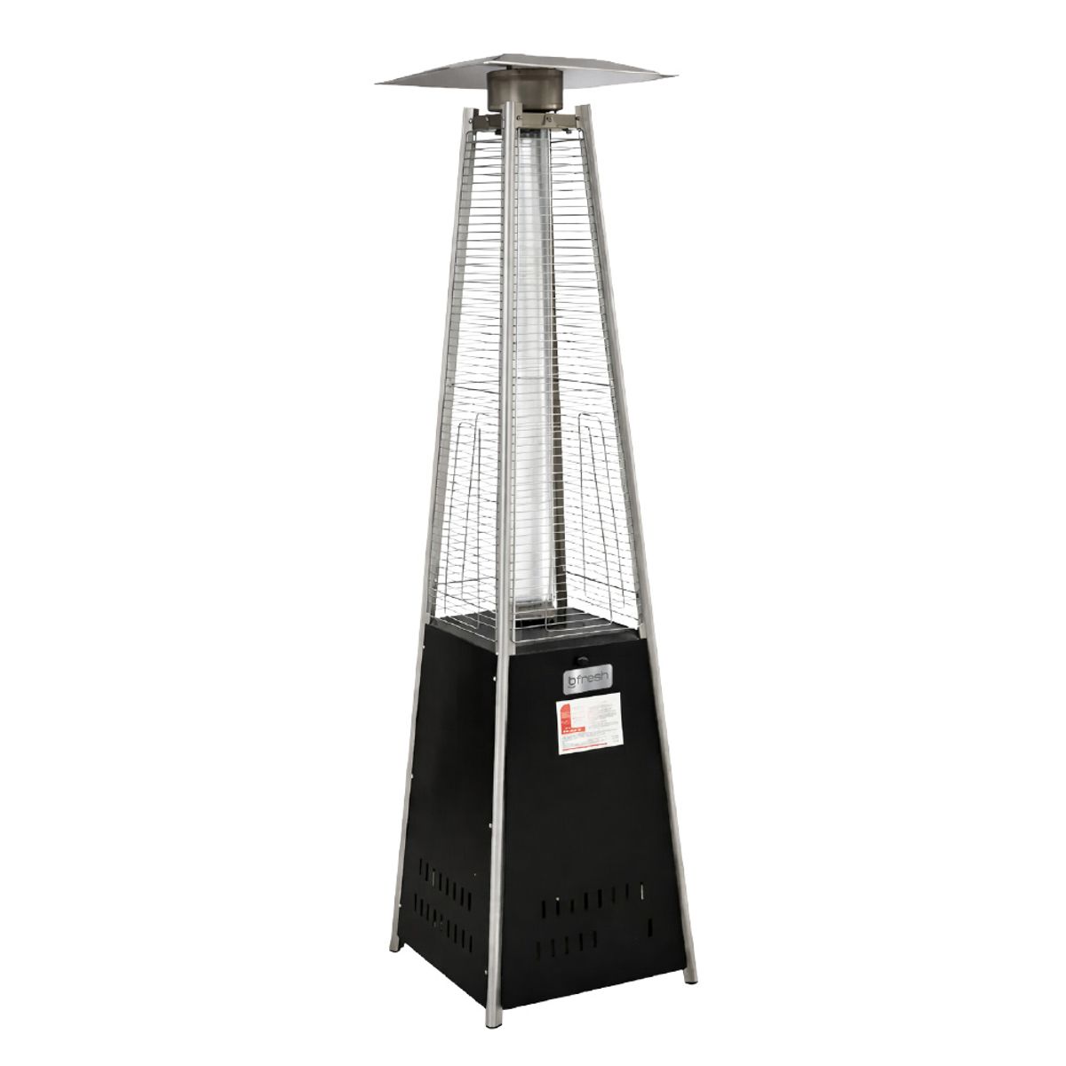 Estufa De Patio Tipo Pirámide A Gas 14kw Negro Bfresh, marca B FRESH - Foto 2