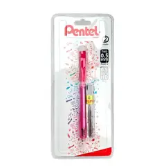 PENTEL - Pack 3 Portamina + Minas 05 mm