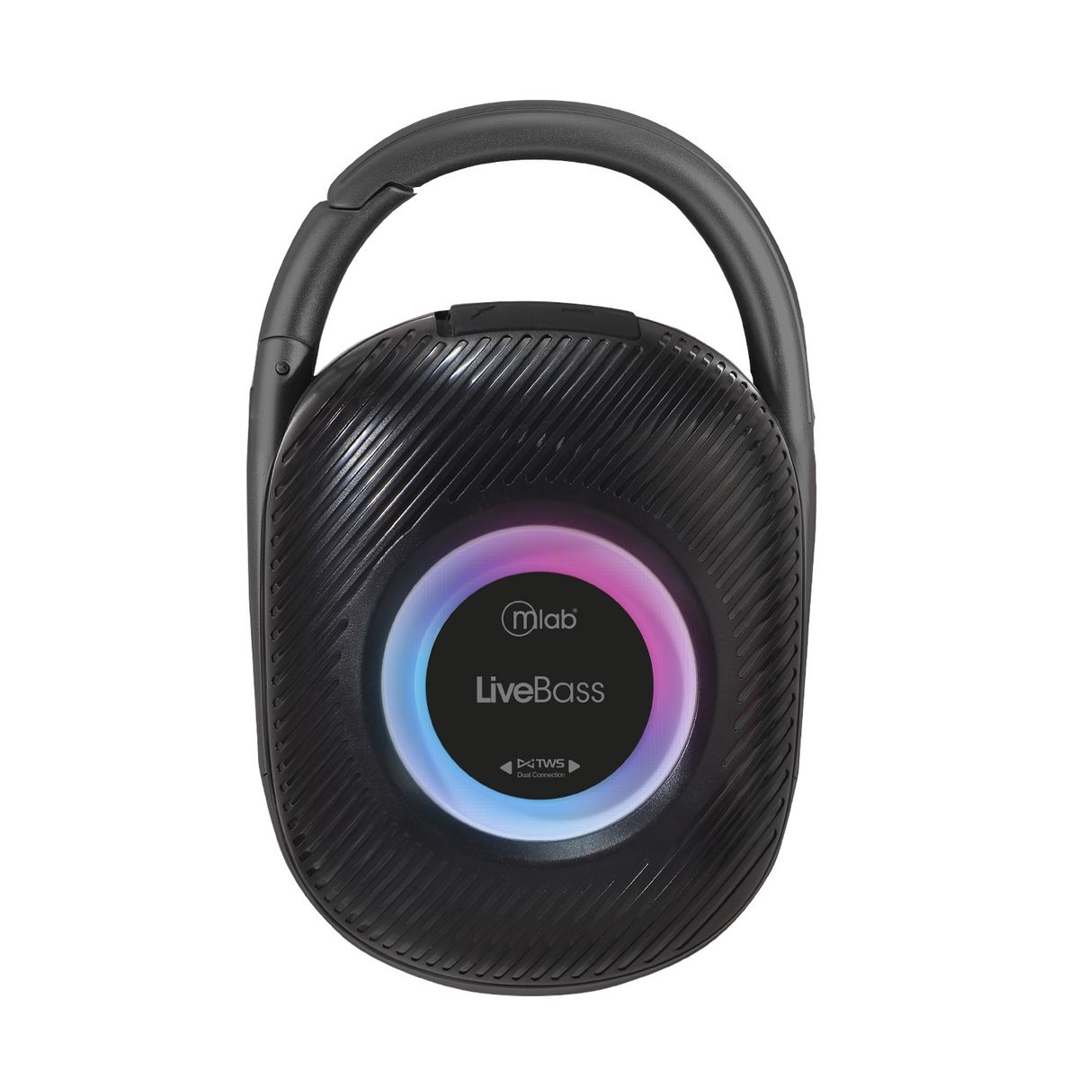 MLAB - Parlante Inalámbrico Portátil Tws Live Bass Mlab Bluetooth Negro
