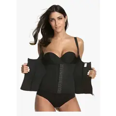 IRM - Faja Reductora Ajustable Mujer Faja Abdominal Hombro Chaleco Negro U