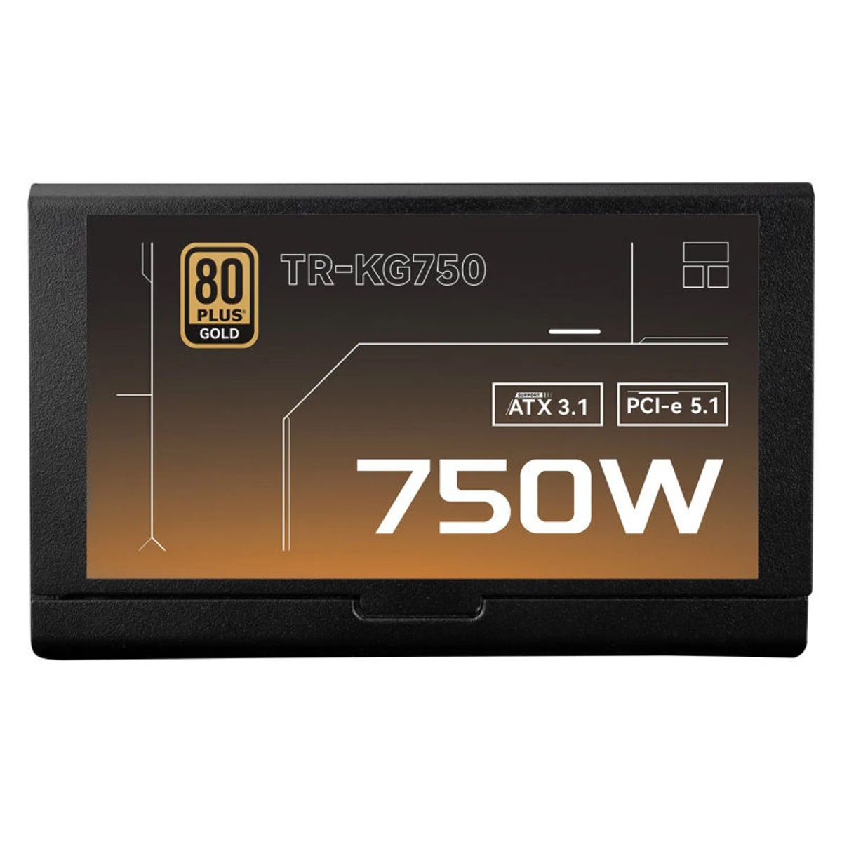 GENERICO - Thermalright Fuente poder TR-KG750 80+ Gold