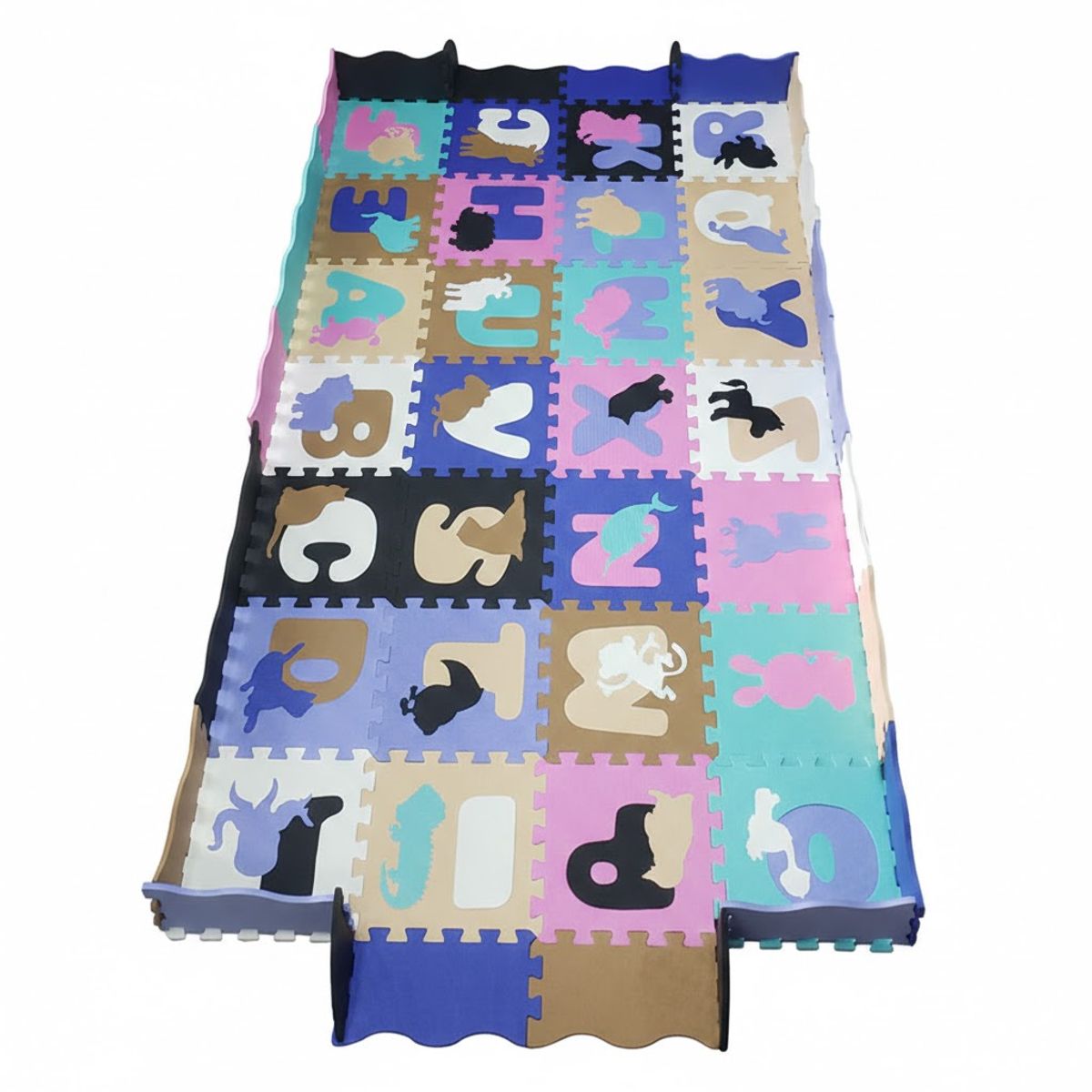 IMPOPLANET - SET TATAMI PUZZLE ABECEDARIO INFANTIL 3,8 M²