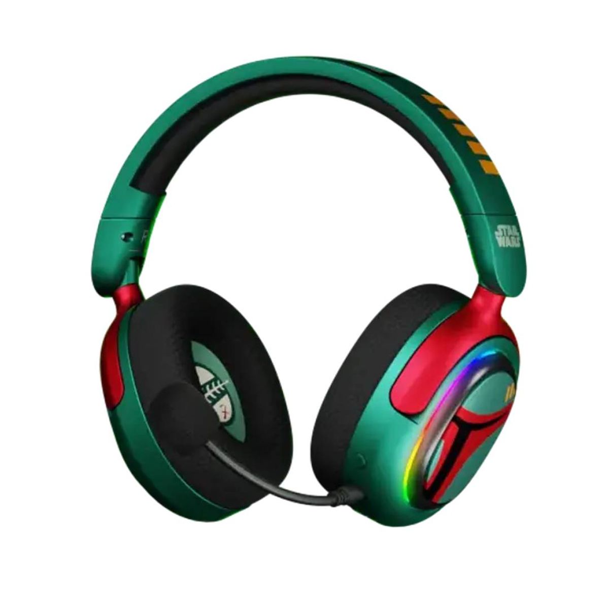 PRIMUS - Audífonos Gamer Primus Arcus380BT - Boba Fett, Inalambricos