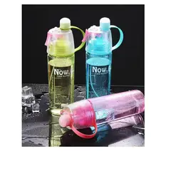 GENERICO - Botella De Agua Deportes Calidad Resistente Color Negro 600 Ml