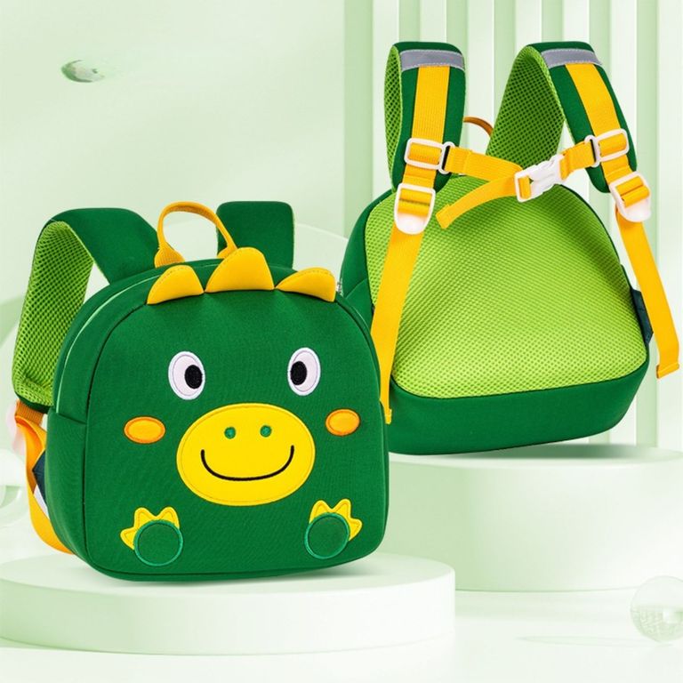 Mochila PreEscolar o Jardin Infantil para Ninos Ultra Resistente e Impermeable Verde