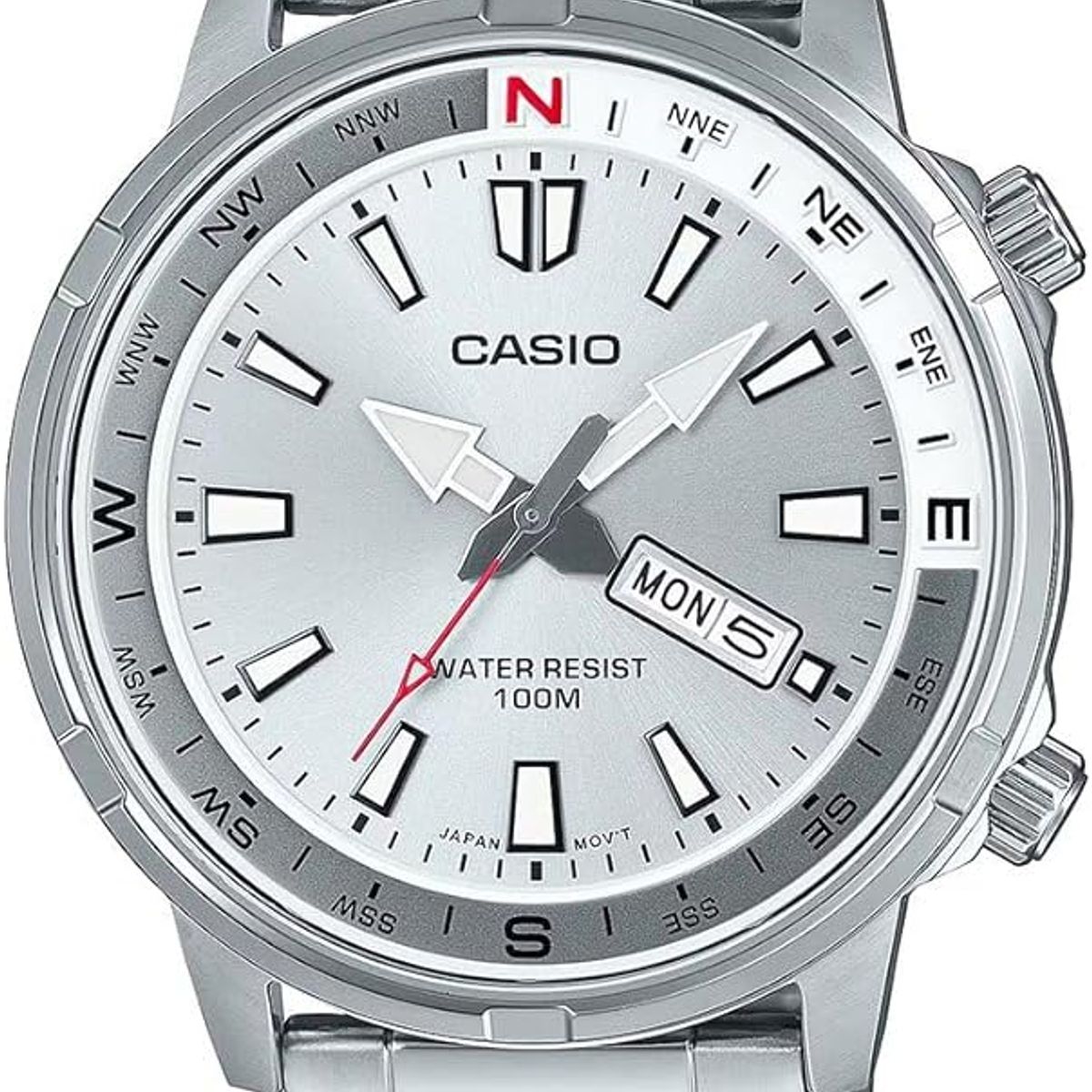 CASIO - RELOJ CASIO MTD130D-7A  HOMBRE  COMPAS ANALOGO METAL