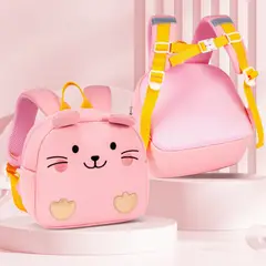 BABYLUNA - Mochila PreEscolar o Jardín Infantil para Niños Ultra Resistente e Impermeable Rosa