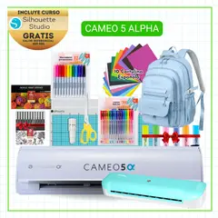 SILHOUETTE - Cameo 5 ALPHA + INSUMOS ESCOLARES