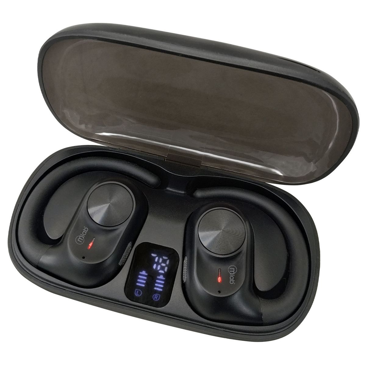 MICROLAB - Audifonos Inalambricos Bluetooth Mlab Ear Ambient Ows Negro