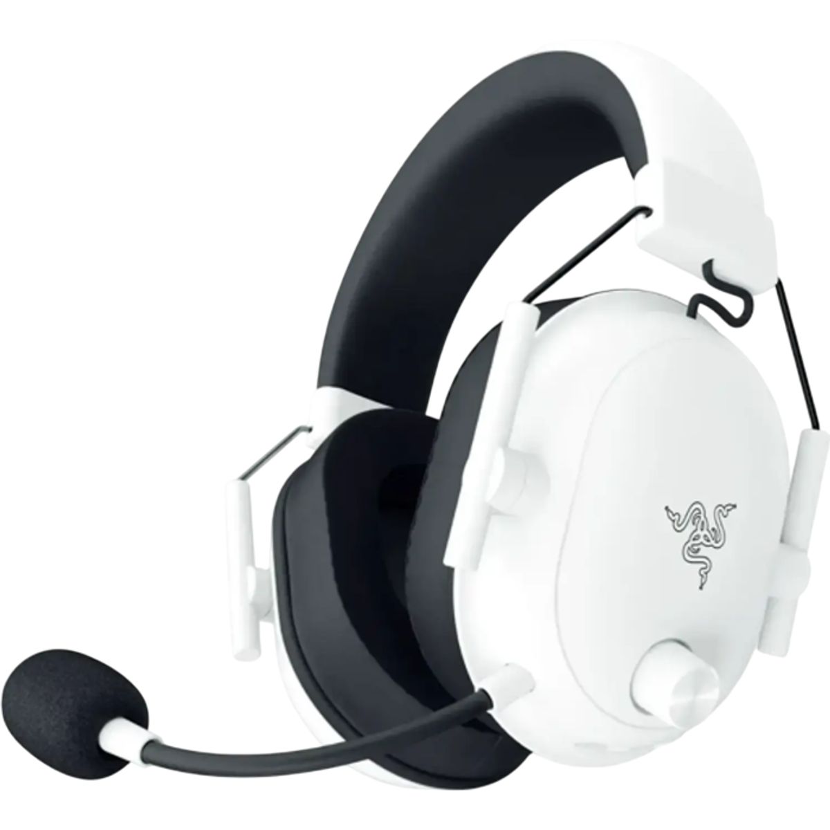 RAZER - Razer BlackShark V2 HyperSpeed Audífonos Gamer Inalámbricos, Bluetooth 5.2, Wireless 2.4 GHz HyperSpeed, THX Spatial Audio, Micrófono HyperClear, 70 h de Batería, Blancos