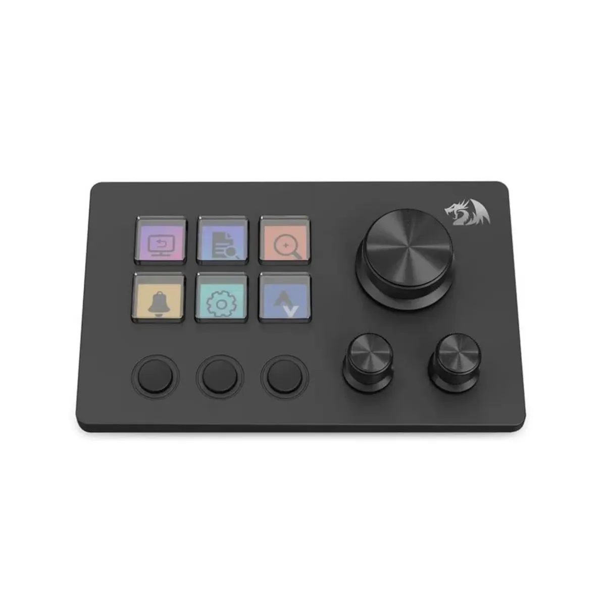 REDRAGON - Stream Deck Redragon Skyrider SS551 6 Botones LCD + Perillas y Controles de Navegación