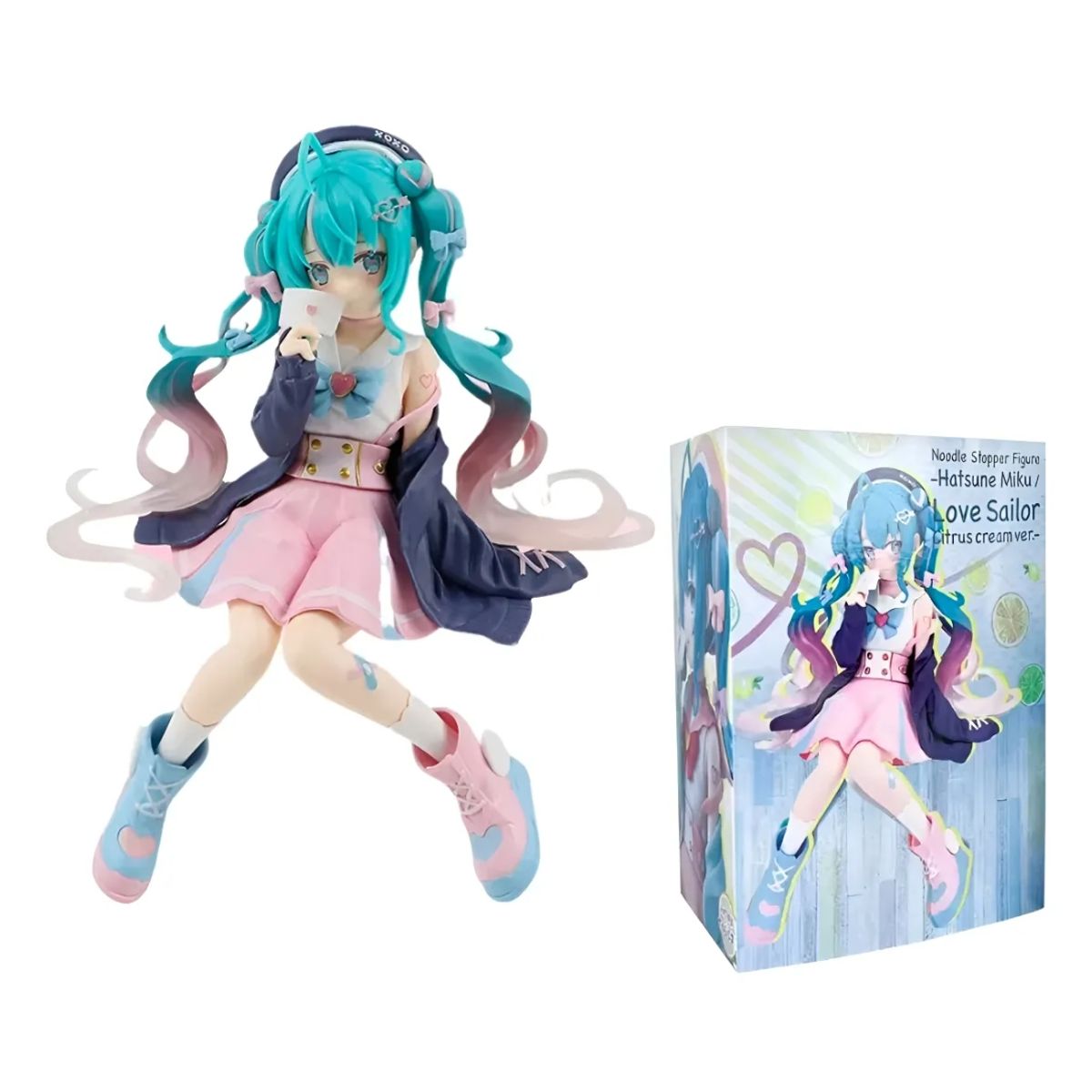 GENERICO - Figura Hatsune Miku Love Sailor Vocaloid Lolita Muñeca