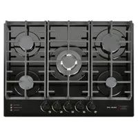 Encimera Gas Vidrio Templado CEG-4800NG 5 Quemadores