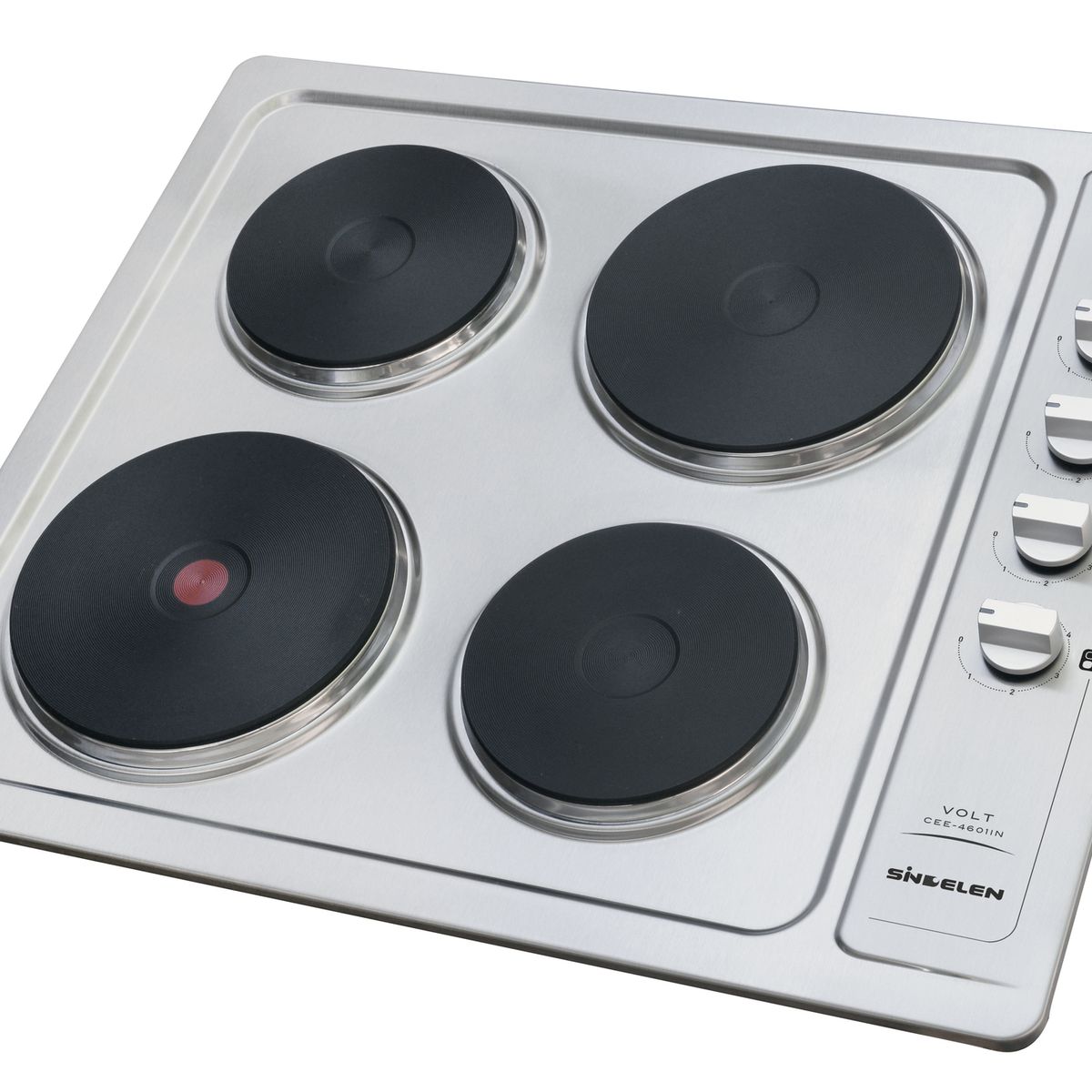 SINDELEN - Encimera Eléctrica Sindelen CEE-4601IN Inox 4 Platos