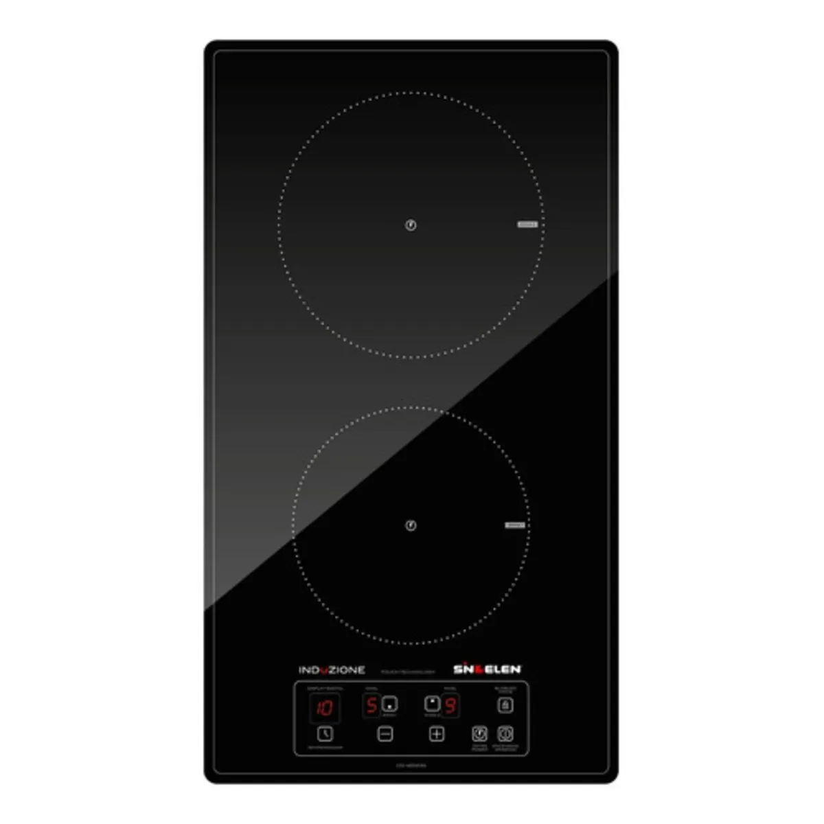SINDELEN - Encimera Inducción Sindelen CEI-4252NG Induzione 2 Platos