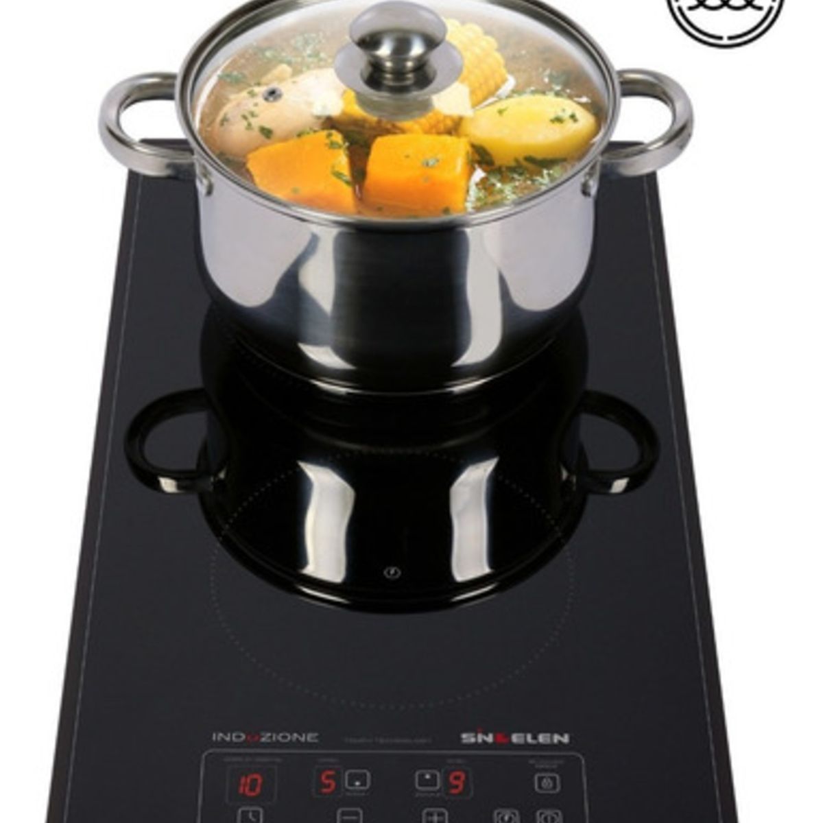 SINDELEN - Encimera Inducción Sindelen CEI-4252NG Induzione 2 Platos