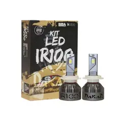 KOBO - Kit de Ampolletas Turbo Led New Irx H7 Luz Blanca 45000 Lm