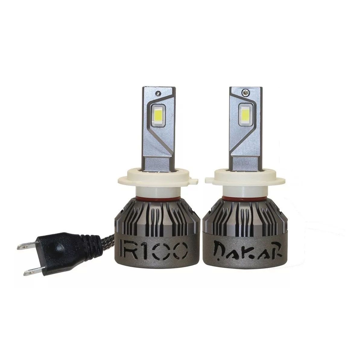 KOBO - Kit de Ampolletas Turbo Led New Irx H7 Luz Blanca 45000 Lm