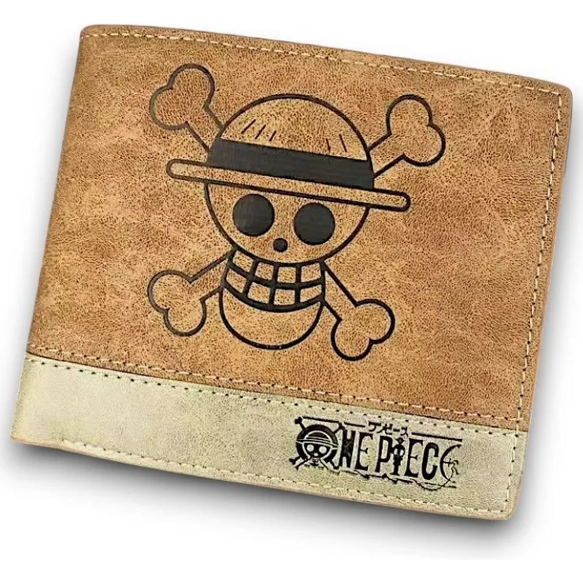 GENERICO - Tarjetero Billetera One Piece Calavera Regalo Anime