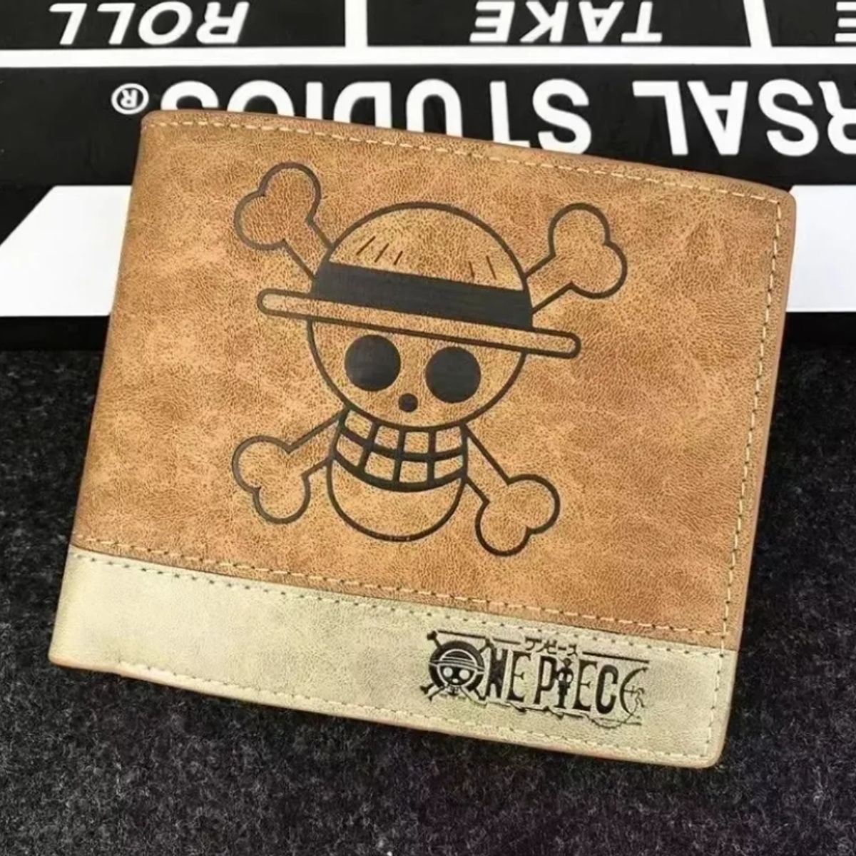 GENERICO - Tarjetero Billetera One Piece Calavera Regalo Anime