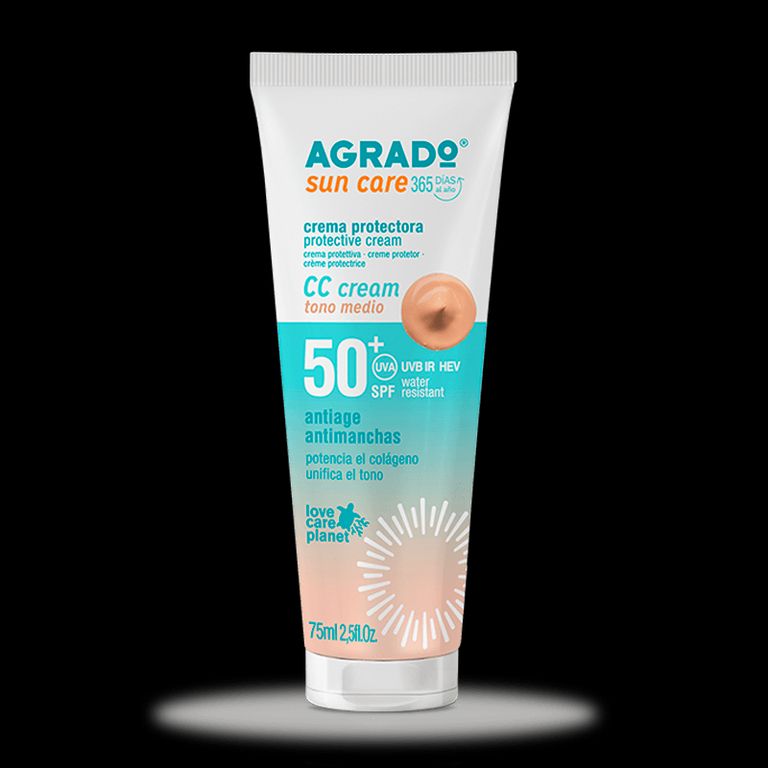 Crema Protectora Facial SPF50+ CC cream