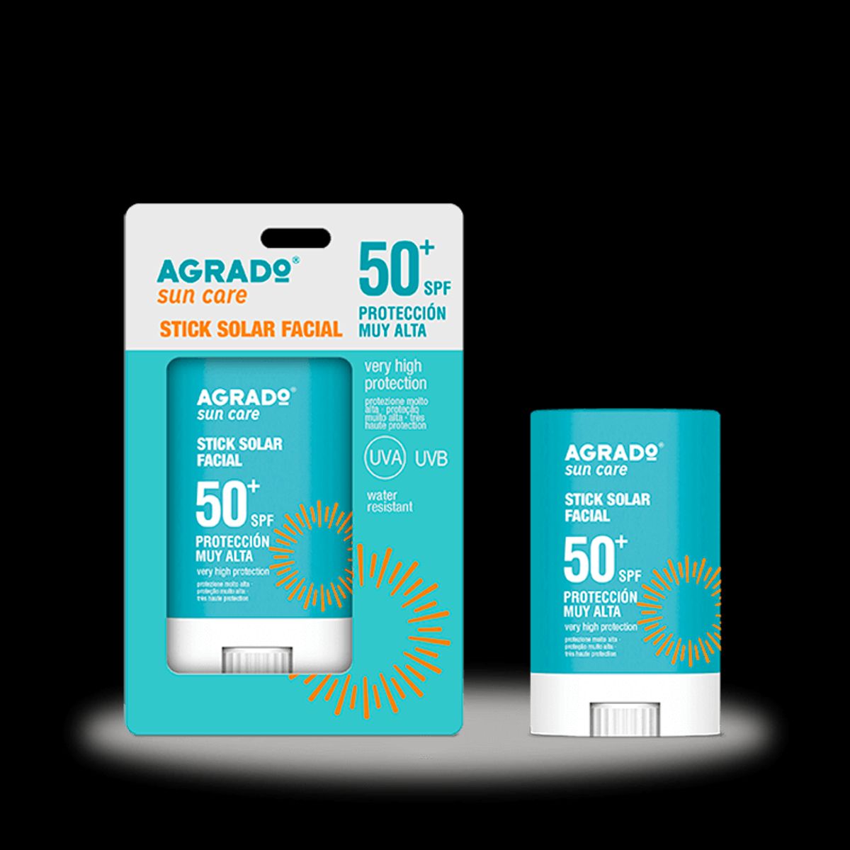 AGRADO - Stick Solar Facial SPF50+ Agrado