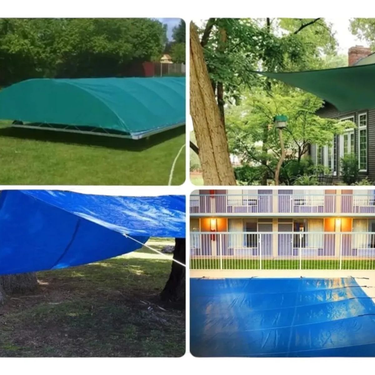 GENERICO - Carpa Lona Impermeable Multiuso 2x3