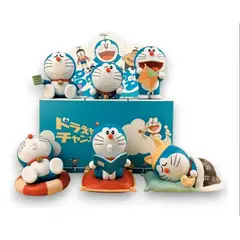 GENERICO - 1 Figura Sorpresa Al Azar Doraemon Coleccionable Anime