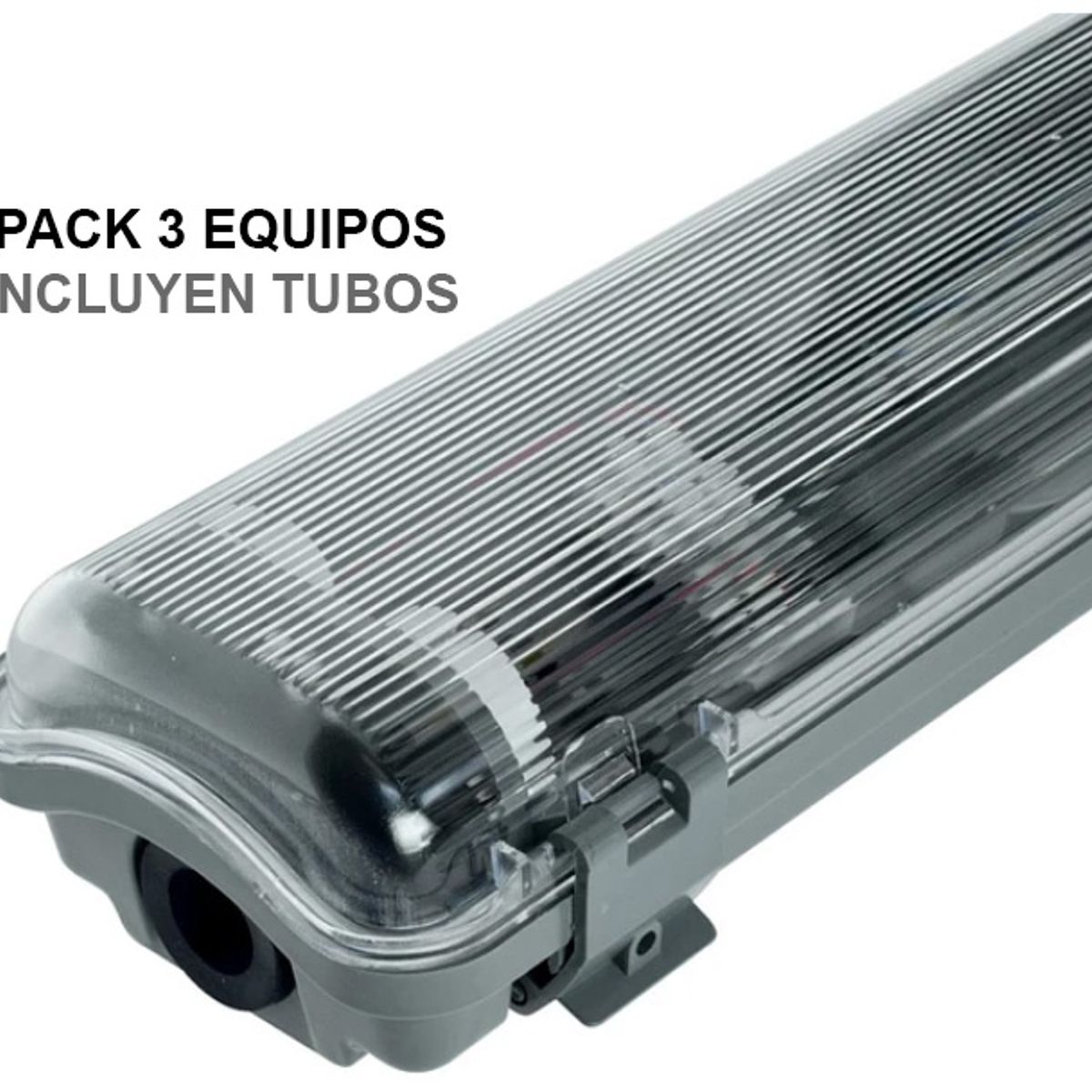 VKB - Pack 4 Equipos Estancos 2x20w Con Tubo Led Vkb