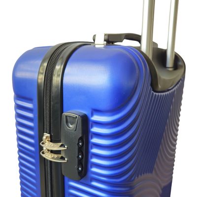 Imagen 2 del producto Maletas Rígidas ABS Set 3 Piezas 18 22 25 Pulgadas Ruedas 360° Azul