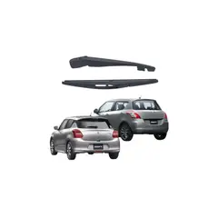 GENERICO - Kit Brazo y Plumilla Automovil Trasera Suzuki Swift 10 Pulgadas