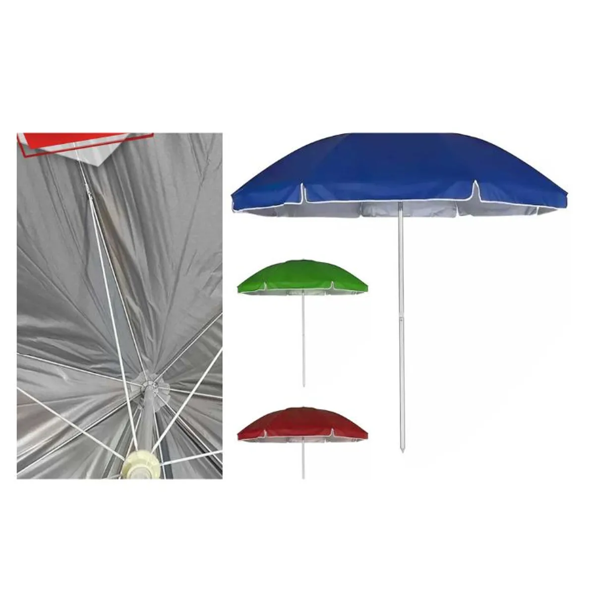 GENERICO - Quitasol - Sombrilla Con Filtro UV Mide 150cm Colores Surtidos