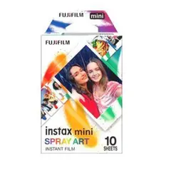 FUJIFILM - INSTAX MINI 10/PK SPRAY ART