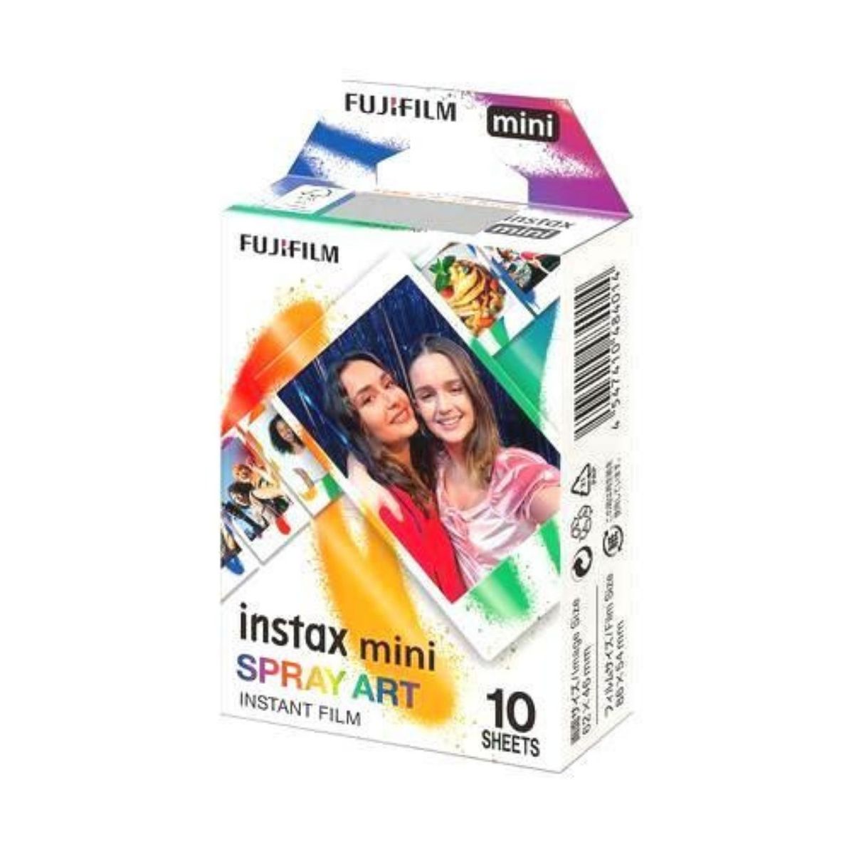 FUJIFILM - INSTAX MINI 10/PK SPRAY ART