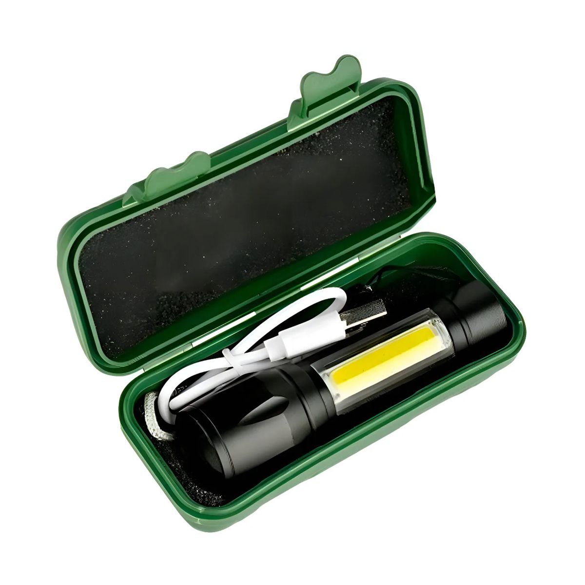 GENERICO - Linterna Mini Recargable Portatil