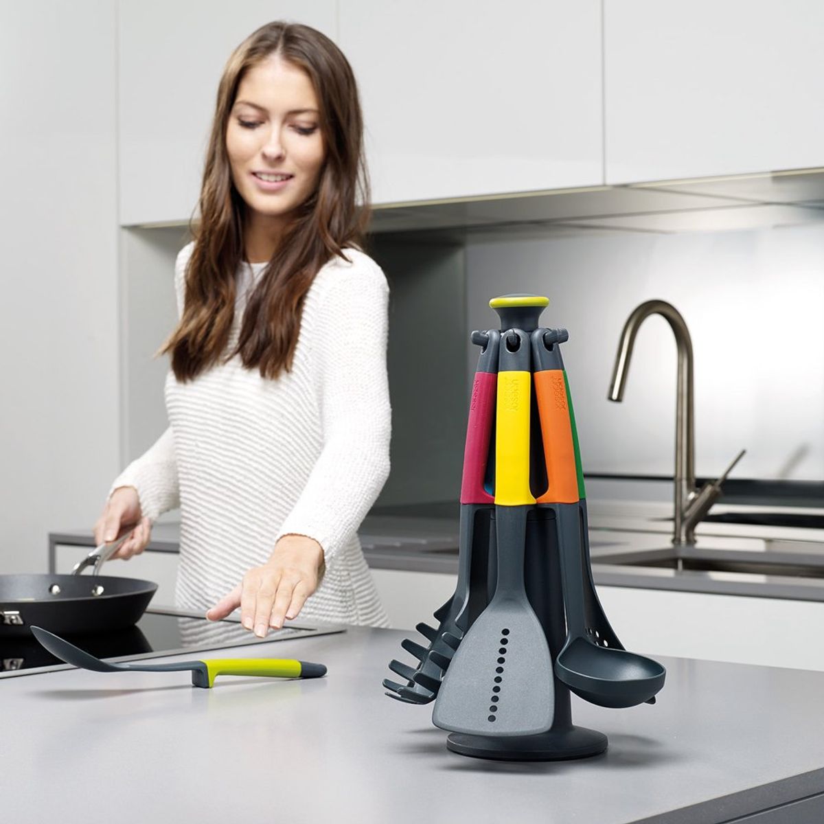 JOSEPH JOSEPH - Set Utensilios Carrusel Joseph Joseph Elevate 6 Unid