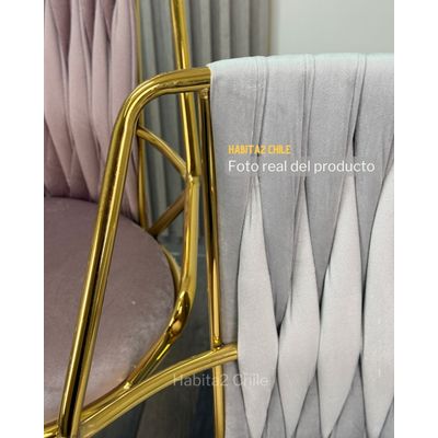 Imagen 2 del producto TABURETE GIRATORIO TAPIZADO AJUSTABLE ABU DHABI