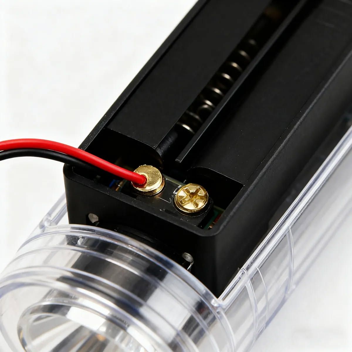 GENERICO - Pack 5unds Porta Pila Simple 1x18650 Baterias 18650 37v