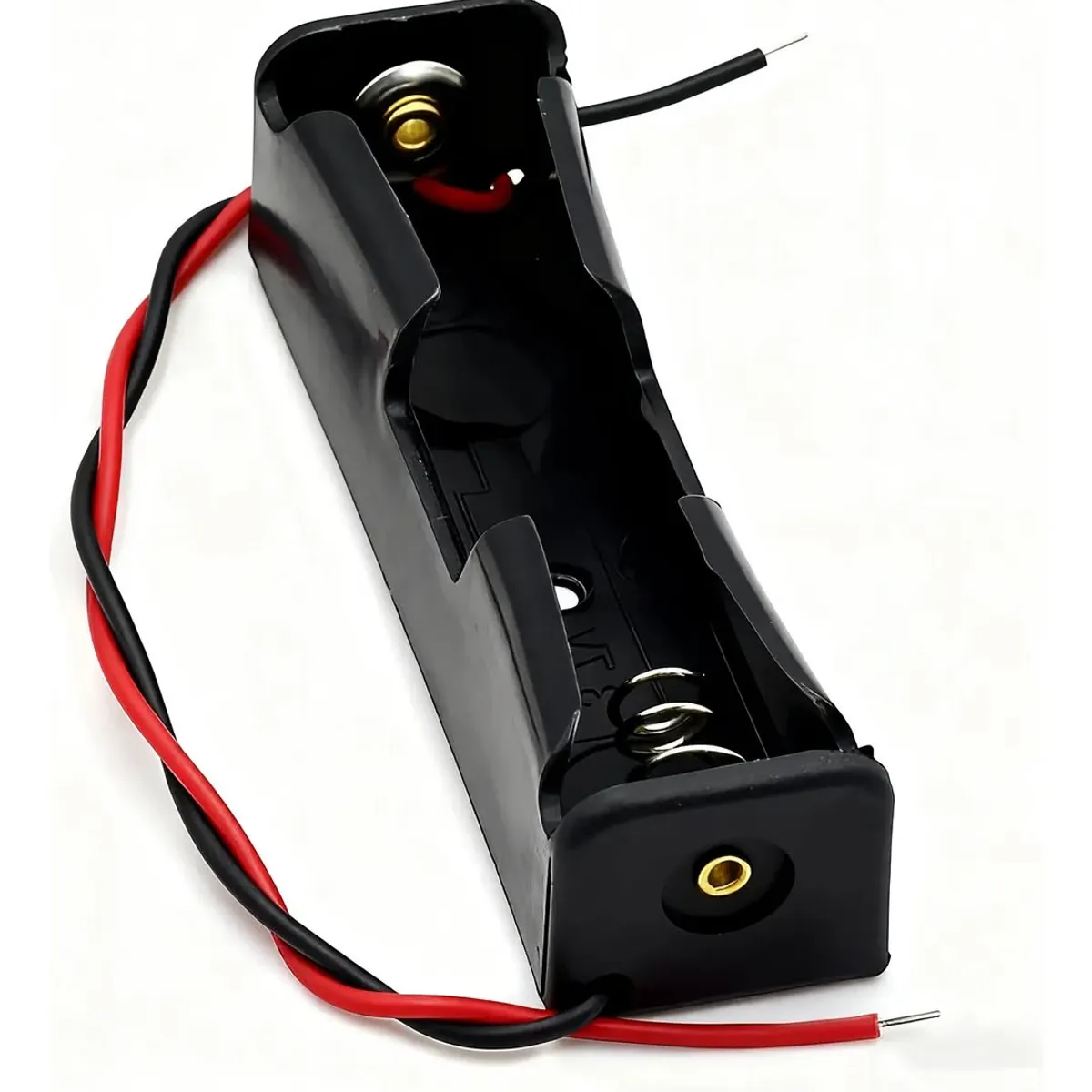 GENERICO - Pack 5unds Porta Pila Simple 1x18650 Baterias 18650 37v