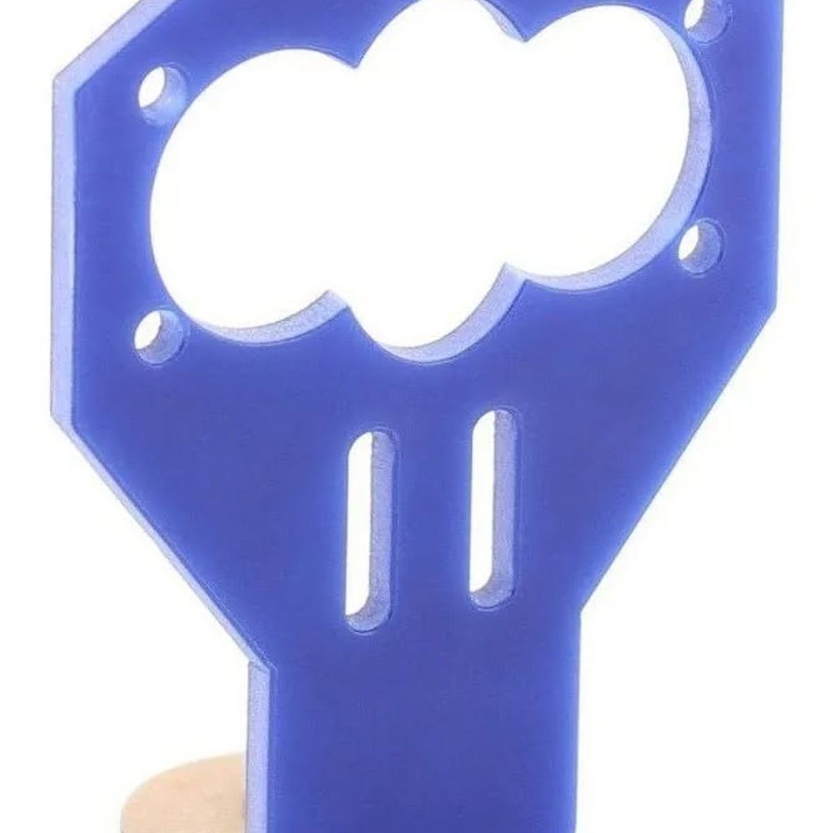 GENERICO - Soporte acrílico servo compatible sensor ultrasónico