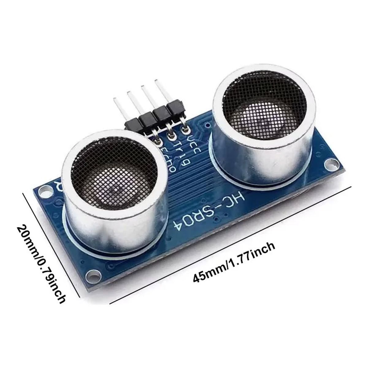 GENERICO - Vhome VH-HCSR04 sensor ultrasonico arduino detecta hasta 45m